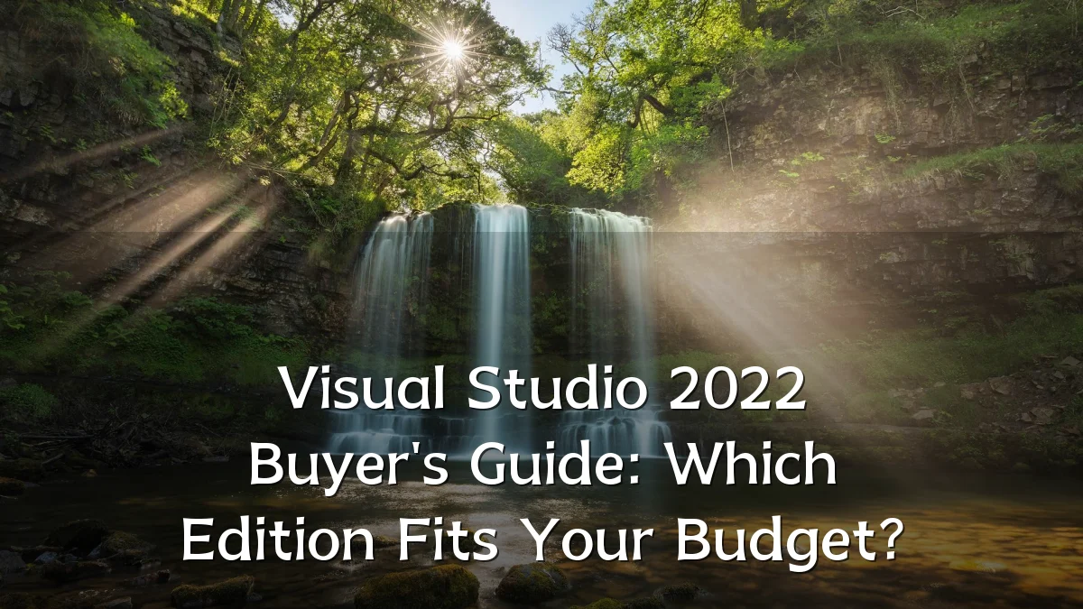 Visual Studio 2022 Buyer's Guide: Which Edition Fits Your Budget?