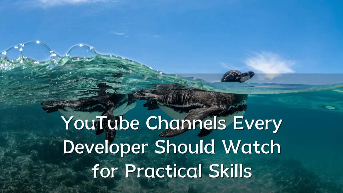 YouTube Channels Every Developer Should Watch for Practical Skills