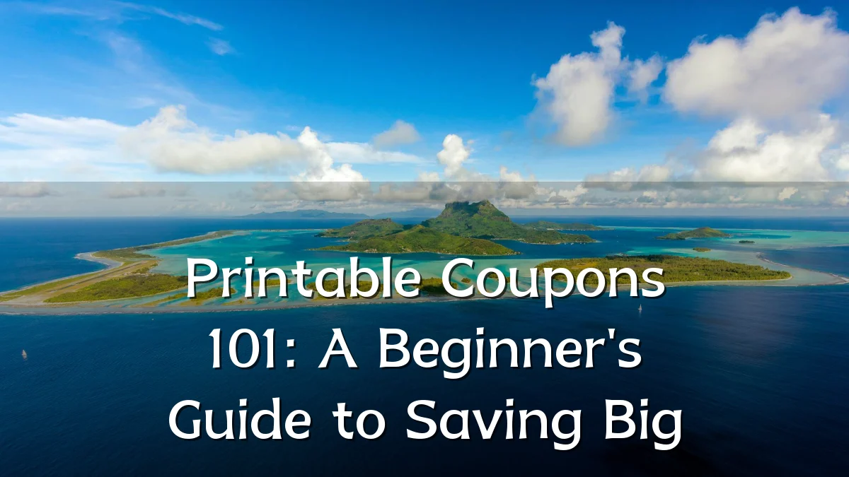 Printable Coupons 101: A Beginner's Guide to Saving Big